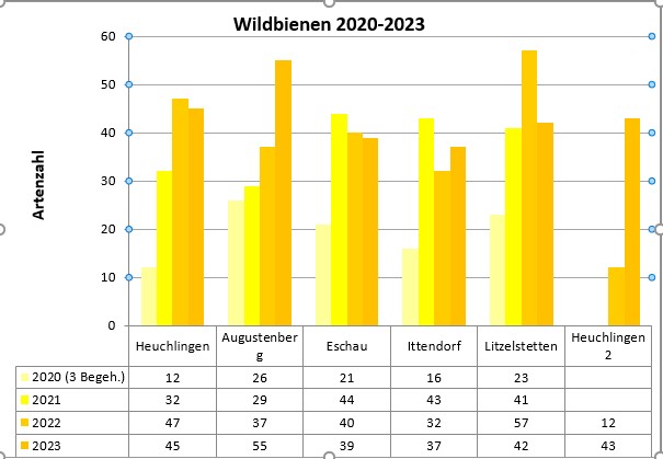 Das Bild zeigt die Monitoring Ergebnisse- sie sind in einem Säulendiagramm dargestellt.