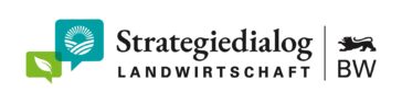 Logo-Banner des Strategiedialogs Landwirtschaft