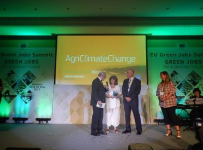 „AgriClimateChange" Projekt mit dem Green Award der Europäischen Kommission ausgezeichnet